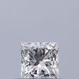 0.33 carat Princess diamond D VVS2 