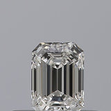 0.23 carat Emerald diamond F VVS1 
