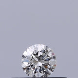 0.18 carat Round diamond G VVS1 Excellent