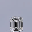 0.25 carat Emerald diamond F VVS2 