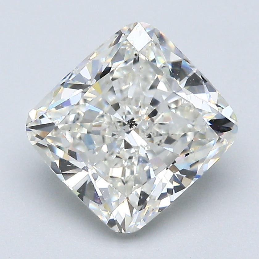 2.5 carat Cushion diamond J  SI1