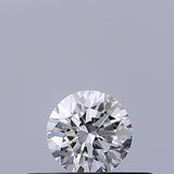 0.24 carat Round diamond E VVS2 Excellent