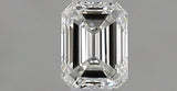 0.32 carat Emerald diamond G  VVS2