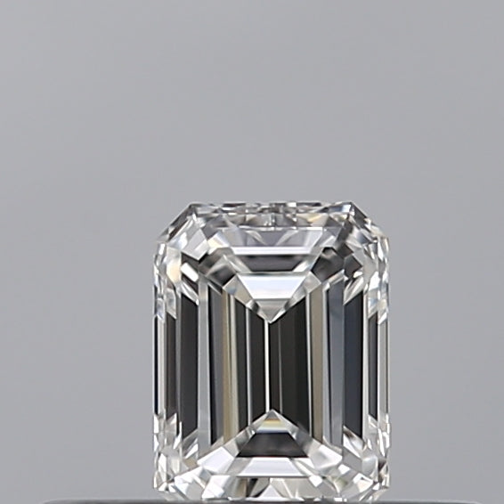 0.24 carat Emerald diamond E VVS2 
