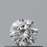 0.22 carat Round diamond E VVS2 Excellent