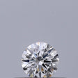 0.18 carat Round diamond D VVS1 Excellent