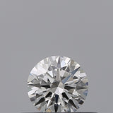 0.25 carat Round diamond F  VVS1 Excellent