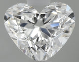 0.36 carat Heart diamond D VVS2 