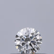 0.21 carat Round diamond E VS1 Excellent