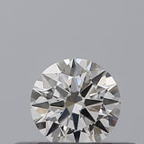 0.23 carat Round diamond D  VVS2 Excellent