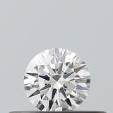 0.19 carat Round diamond F  IF Excellent