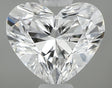 0.50 carat Heart diamond E SI2 