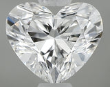 0.50 carat Heart diamond E SI2 