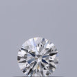 0.26 carat Round diamond F IF Excellent