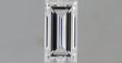 0.27 carat Baguette diamond D VVS2 