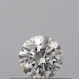 0.25 carat Round diamond F VVS2 Excellent