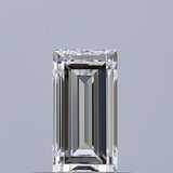 0.39 carat Baguette diamond F VVS1 