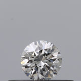 0.18 carat Round diamond E VVS2 Excellent