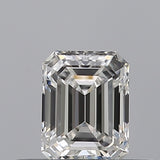 0.38 carat Emerald diamond F VVS1 