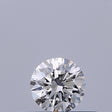 0.24 carat Round diamond E VVS1 Excellent