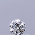 0.19 carat Round diamond D VVS1 Excellent