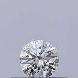 0.23 carat Round diamond F VVS1 Excellent