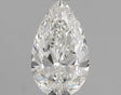 0.70 carat Pear diamond H VVS2 