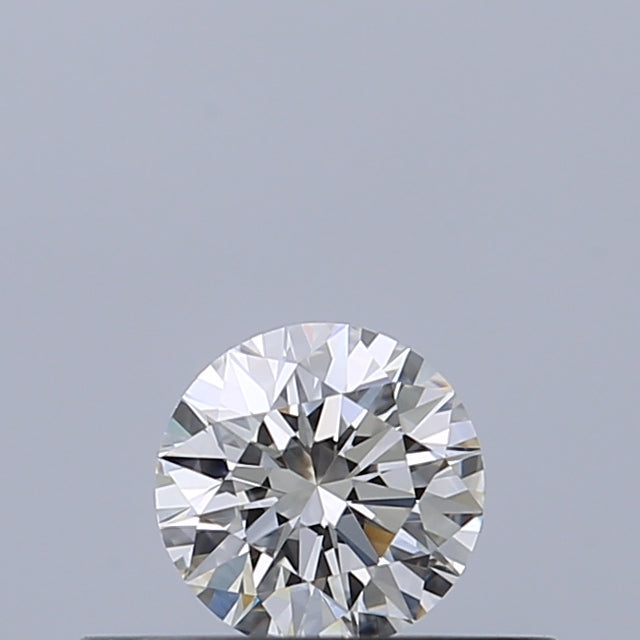 0.24 carat Round diamond F VVS2 Excellent