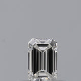 0.23 carat Emerald diamond E VVS2 