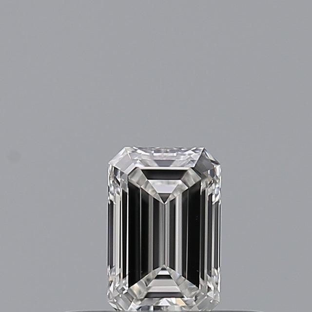 0.23 carat Emerald diamond E VVS2 