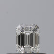 0.24 carat Emerald diamond F VVS1 