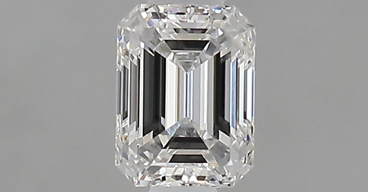 0.38 carat Emerald diamond E  VVS2 