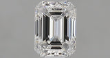 0.38 carat Emerald diamond E  VVS2 