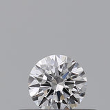 0.23 carat Round diamond D  VVS2 Excellent