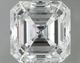 1.61 carat Asscher diamond D SI2 