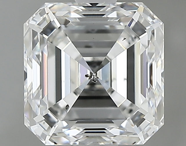 1.61 carat Asscher diamond D SI2 