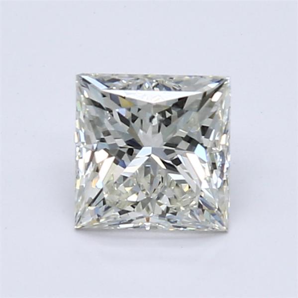 0.9 carat Princess diamond K  SI1