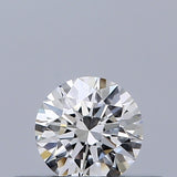 0.19 carat Round diamond E VVS2 Excellent