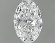 0.63 carat Oval diamond D VS1 