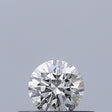 0.22 carat Round diamond G IF Excellent