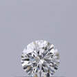 0.20 carat Round diamond E VVS1 Excellent