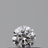 0.19 carat Round diamond D  VVS1 Excellent