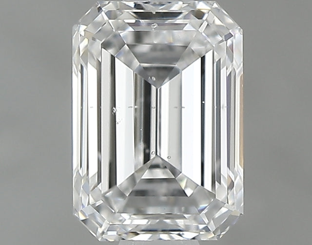 0.80 carat Emerald diamond D SI1 