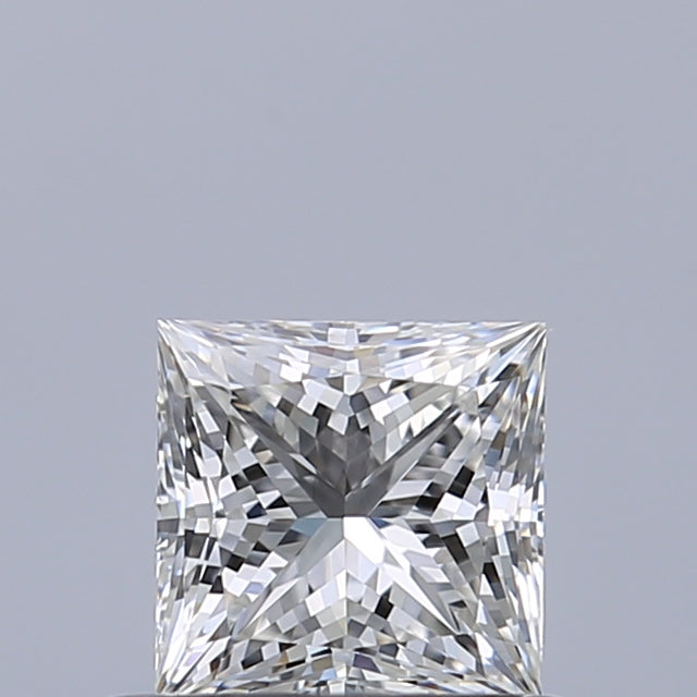 0.51 carat Princess diamond F VVS2 
