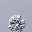 0.27 carat Round diamond E VVS2 Excellent