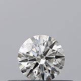 0.21 carat Round diamond F  IF Excellent