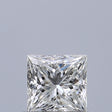0.42 carat Princess diamond F VVS1 