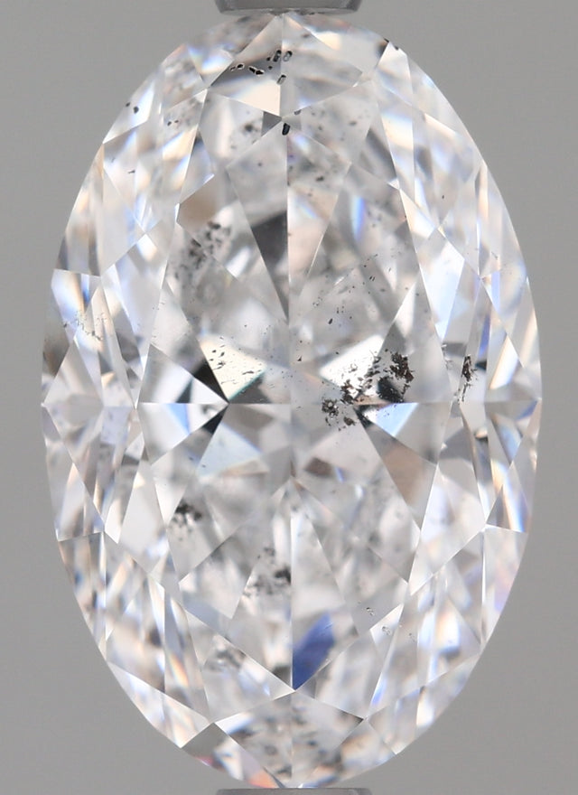 2.01 carat Oval diamond D SI2 