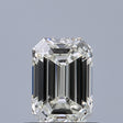 0.52 carat Emerald diamond I IF 