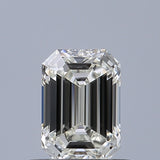 0.52 carat Emerald diamond I IF 